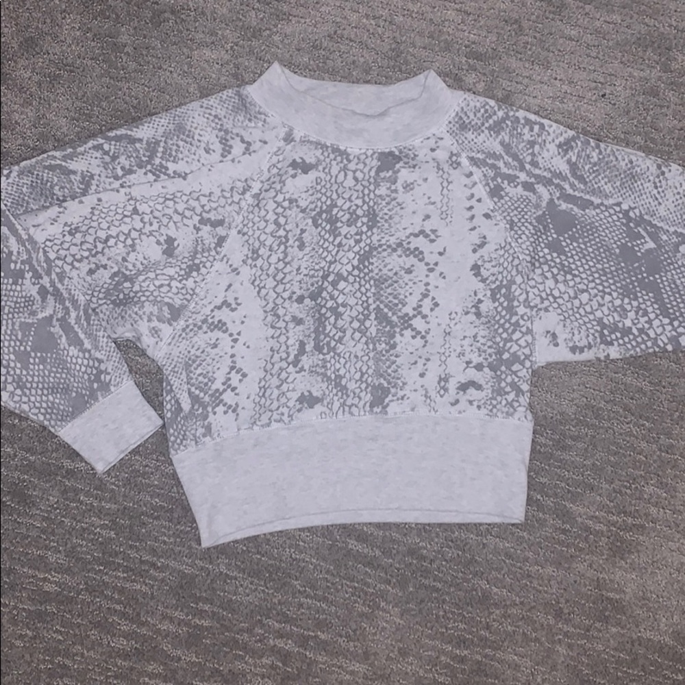 Snakeskin Crewneck